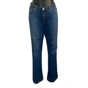 Levi’s Relaxed Bootcut Stretch Denim Jeans in Blue Size 10